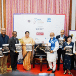 Maharashtra Deputy Chief Minister Smt. Sunetra Ajit Pawar Unveils Tata Mumbai Marathon 2026 Socio-Economic And Health Impact Report.