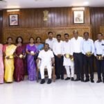 Governor Of Tripura Indrasena Reddy Nallu Interacts With Teachers At Lok Bhavan.
