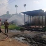 BJP Office Set Ablaze In Sabroom Amid Anger Over Seat-Sharing With TIPRA Motha.