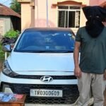 Sonamura Police, BSF & TSR Joint Operation To Recovered And Seize DRY Cannabis, Yaba Tablets & One Hundai Aura Car.