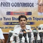 Press Conference On ‘Viksit Bharat Young Leaders Dialogue 2027’ Held In North Tripura.