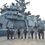 INS Mysore Arrives At Lumut, Malaysia For The 4th Edition Of Exercise Samudra Laksamana.