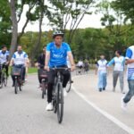 Union Sports Minister Dr. Mansukh Mandaviya Leads Indian Diaspora At ‘Sundays On Cycle’ In Nagoya To Cheer For Bharat.
