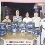 Sonamura PS, 81st BN BSF Jointly Seize 44 KG Of Dry Cannabis Worth ₹ 22 Lakh.
