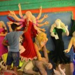 Durga Puja 2026 : An Artist Prepares Idols Of Goddess Durga Inside A Workshop, Ahead Of Durga Puja Festival.