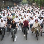 Union Sports Minister Dr. Mansukh Mandaviya & Gujarat Dy CM Harsh Sanghavi Lead ‘Sundays On Cycle’ In Surat, Strengthen PM Modi’s Call Of Nasha Mukt Yuva For Viksit Bharat Sankalp Abhiyan.