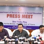 Social Welfare Minister Tinku Roy At Press Conference Approval Received For 55 More New Anganwadi Centres In The State.