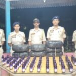 Sonamura Police Seize 70 Nos ESKUF & 18 KG DRY Cannabis, Worth 9.70 Lakh.