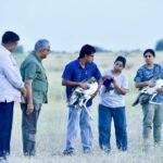 Union Environment Minister Releases Two Male Great Indian Bustards Into The Wild At Desert National Park, Jaisalmer.