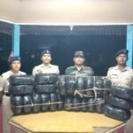 Sonamura PS & 81st BN BSF Jointly Seize 73 KG DRY Cannabis, Worth 36.50 Lakh.