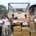192 Kg Of Dried Cannabis Seized At Anandabazar Naka Point, Two Detained.