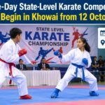Three-Day State-Level Karate Competition To Begin In Khowai From 12 October.