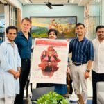 Mumbai Meets Germany: Mrs. Sharmila Raj Saheb Thackeray Unveils The Poster Of Indo-German Film ‘The Bombay Blood’.