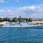INS Trishul Arrives At Plymouth, Uk For Exercise Konkan 2026.