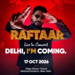 Raftaar Brings The Swag, Dandiya Brings The Swirl : Five Nights Of Music At TV9 Festival Of India 2026.