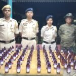 Sonamura Police Seize 100 Nos Of Eskuf Cough Syrup Worth Around ₹1 Lakh.
