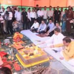 Foundation Stone Ceremony And  Bhoomi Pujan Of Different Developmental Projects Under Gomati District  At Tripura Sundari Sub-Divisional Hospital, Udaipur Gomati District.