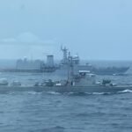 First Training Squadron Of The Indian Navy Departs Colombo, Sri Lanka.