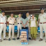 Tripura Railway Police Seizes 17.155 Kg Of Cannabis Worth ₹8,00,000 With 1 Drug Peddler In Agartala Railway Station.